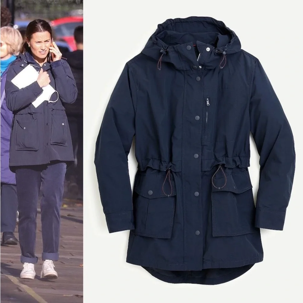 J. Crew Navy Blue Perfect Lightweight Jacket - Picture 2 of 15